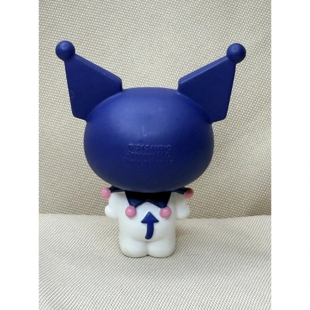 Sanrio Kuromi Jazwares Vinyl Figure Winking 2024 Blue White Pink 2.75 Inch Toy